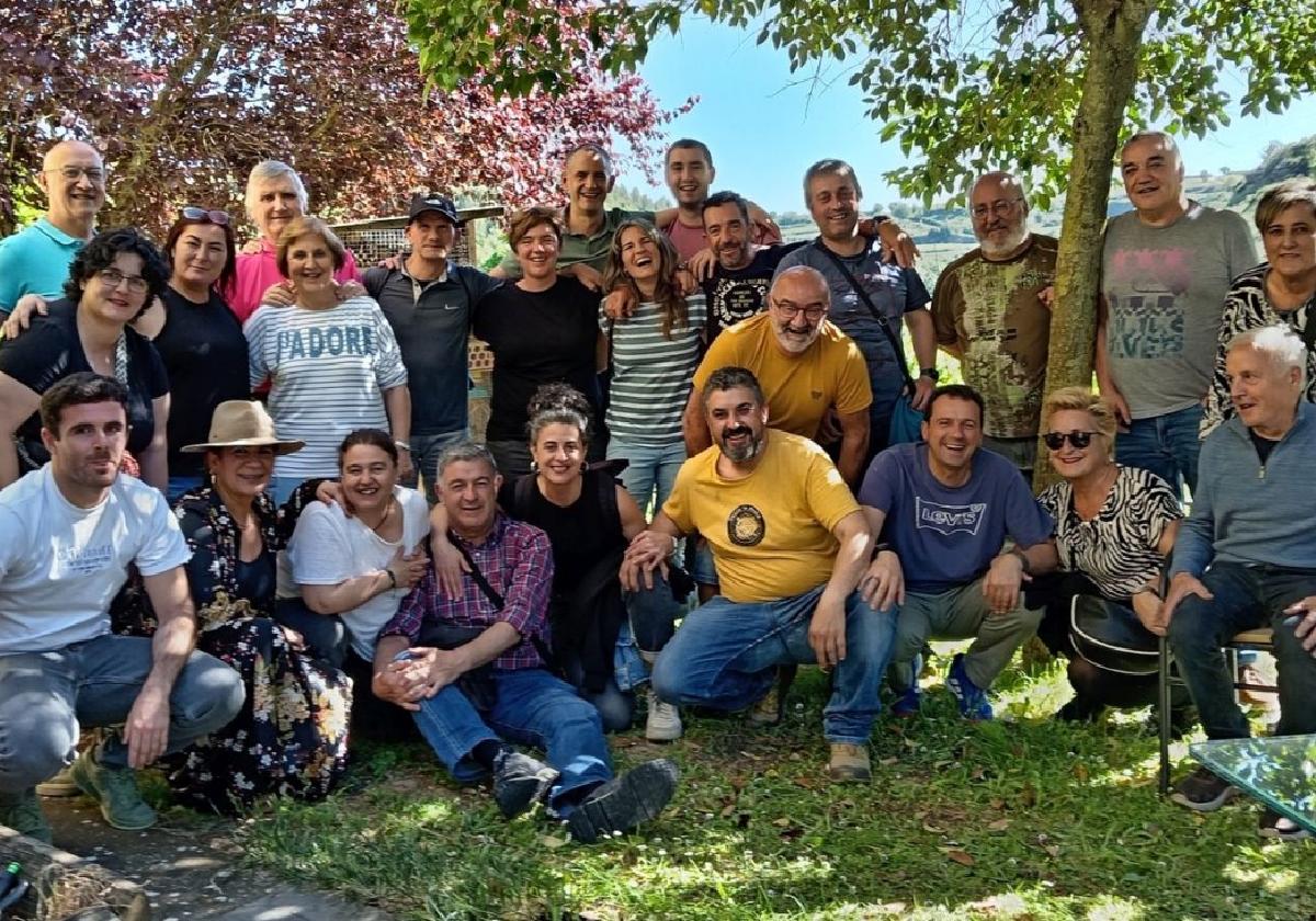 Los vecinos de Portu se fueron de bodega