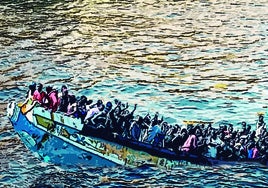 El muelle de La Restinga