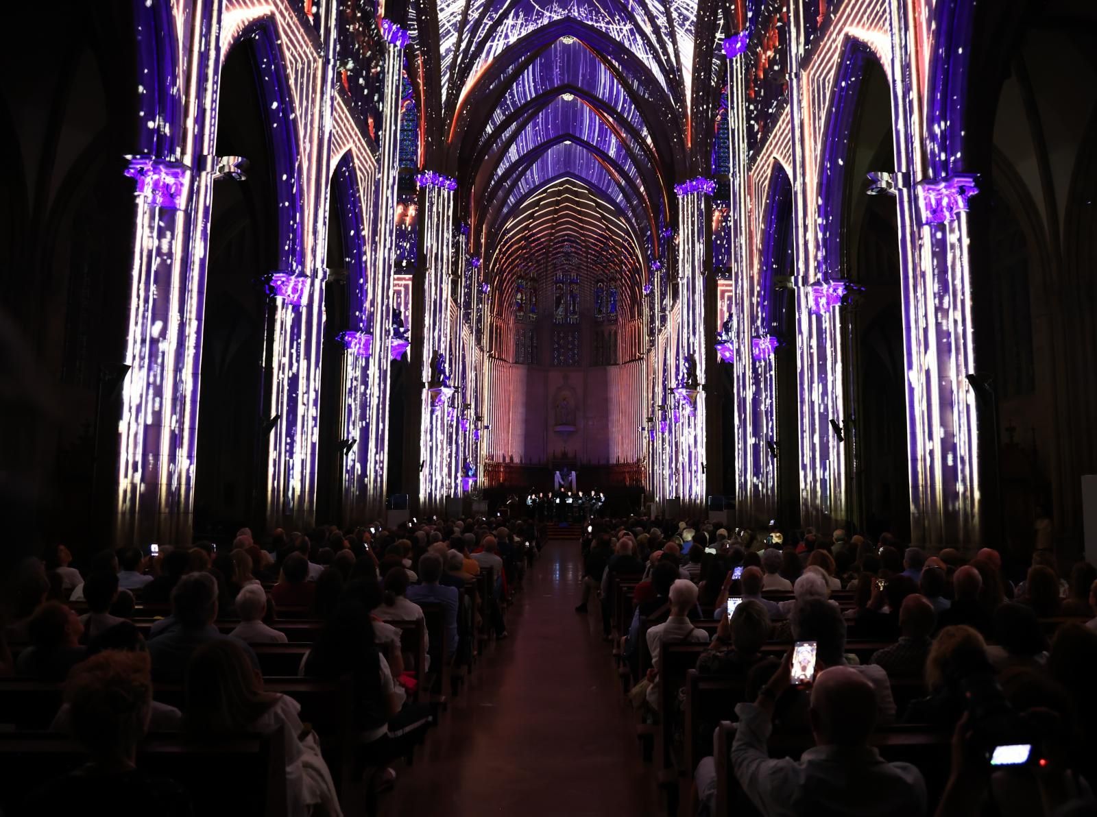 'Luminiscence', un recorrido de de luz y sonido por la historia de San Sebastián