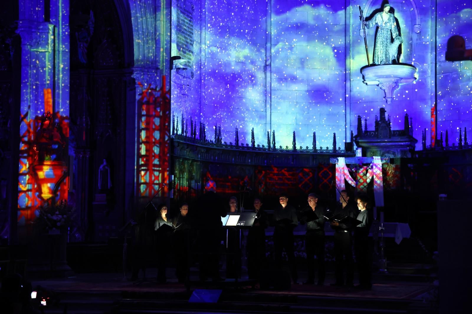 'Luminiscence', un recorrido de de luz y sonido por la historia de San Sebastián