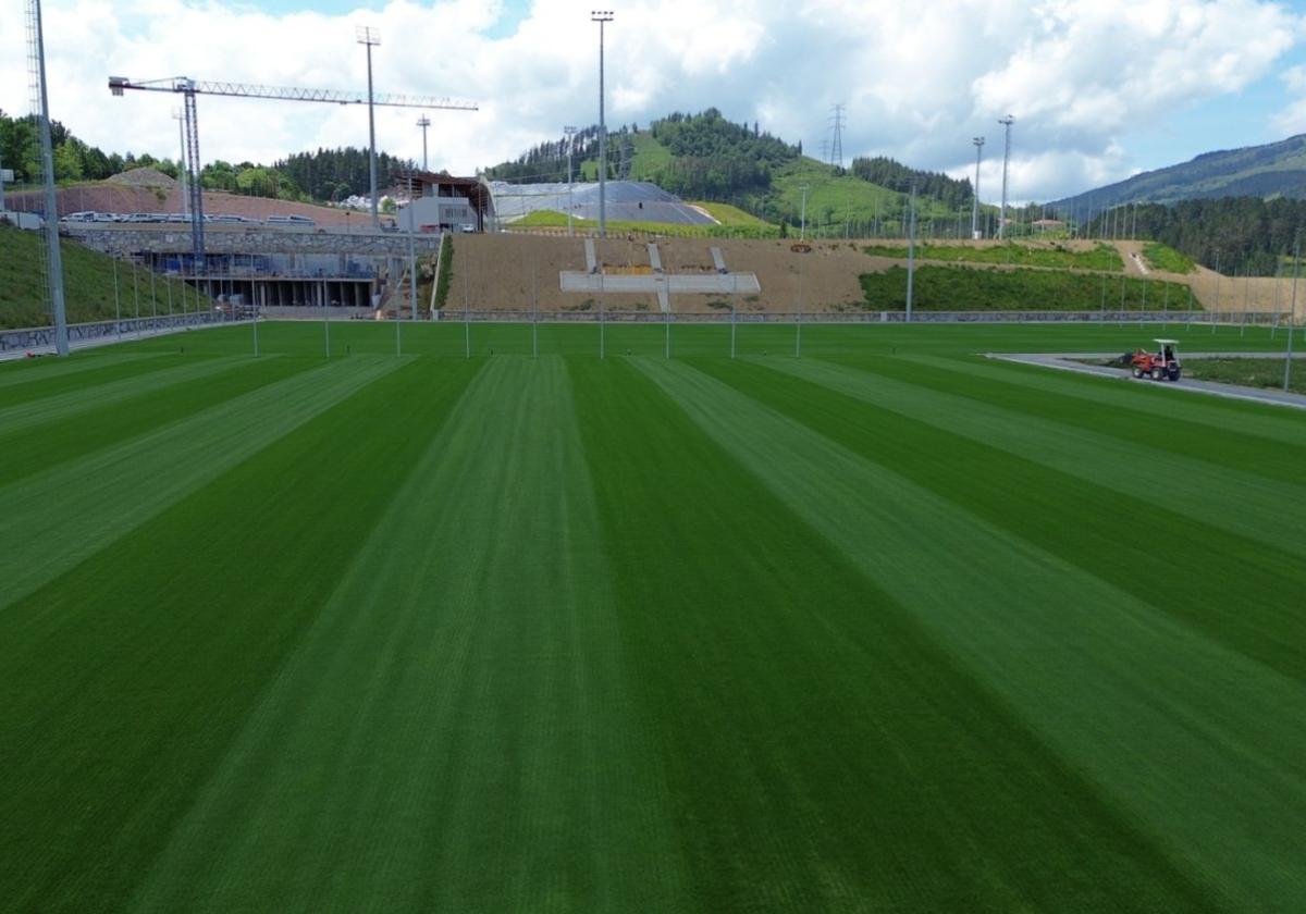 La ciudad deportiva se tiñe de verde