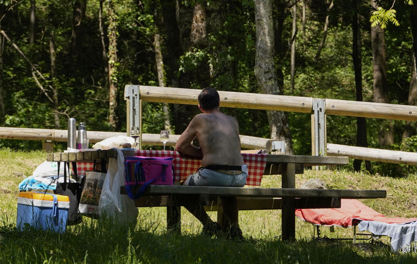 Buscando el fresco