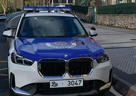 Imagen de archivo de un coche de la Ertzaintza.