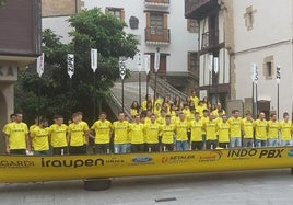 Presentación de las traineras de Orio este sábado