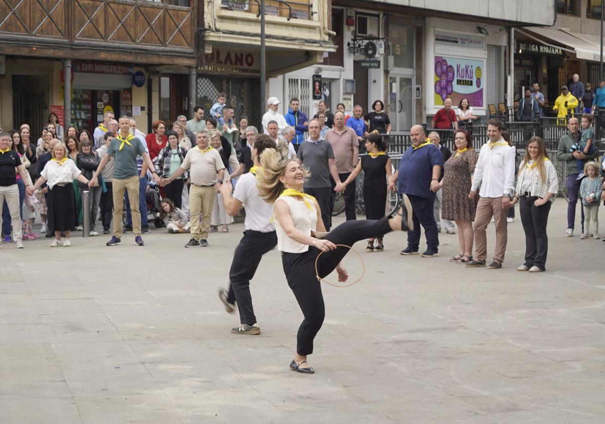 Gran ambiente en las fiestas de Beasain.