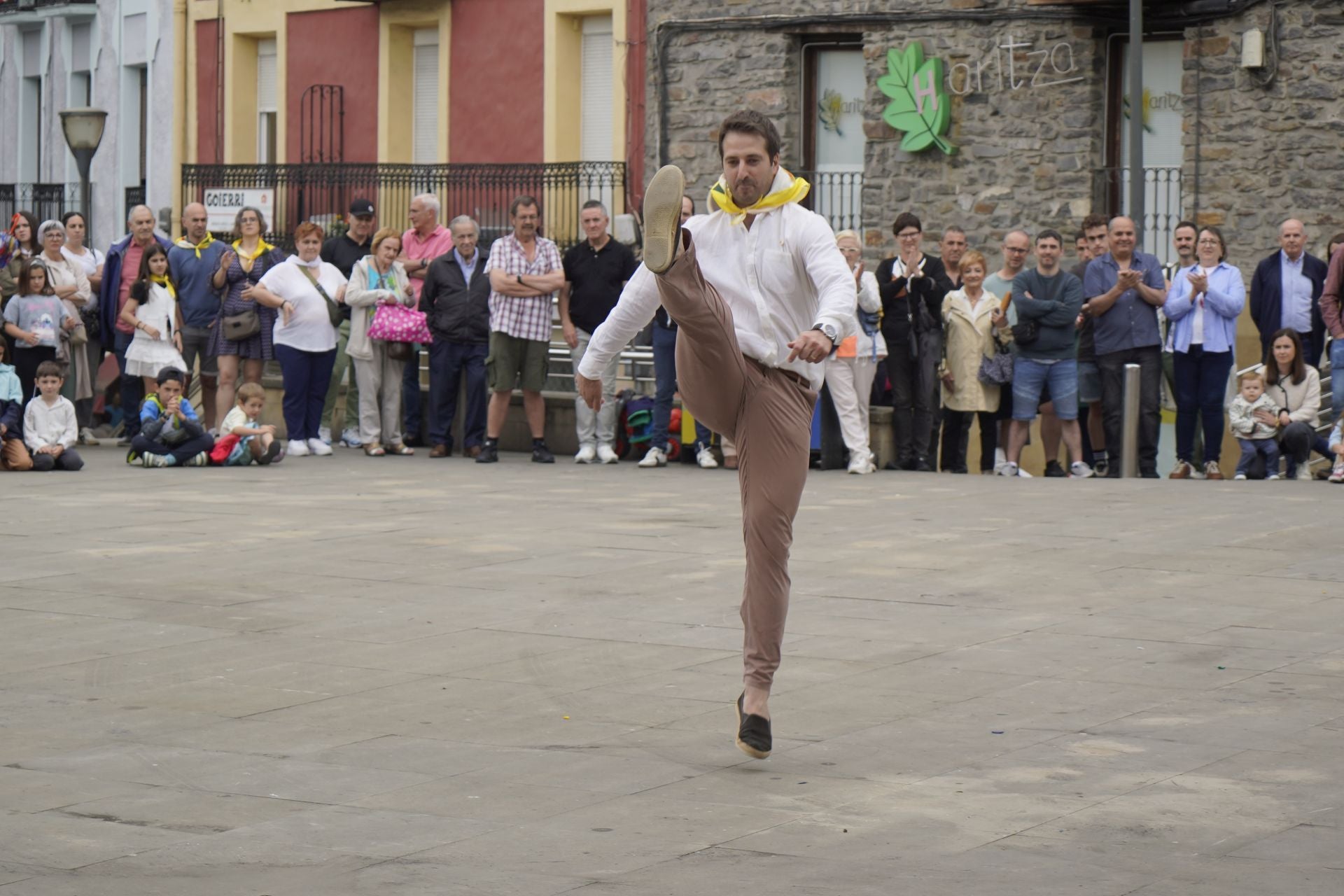 Beasain vibra en el primer domingo festivo