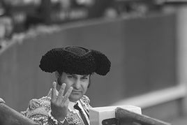 Morante, en Las Ventas durante esta Feria de San Isidro.