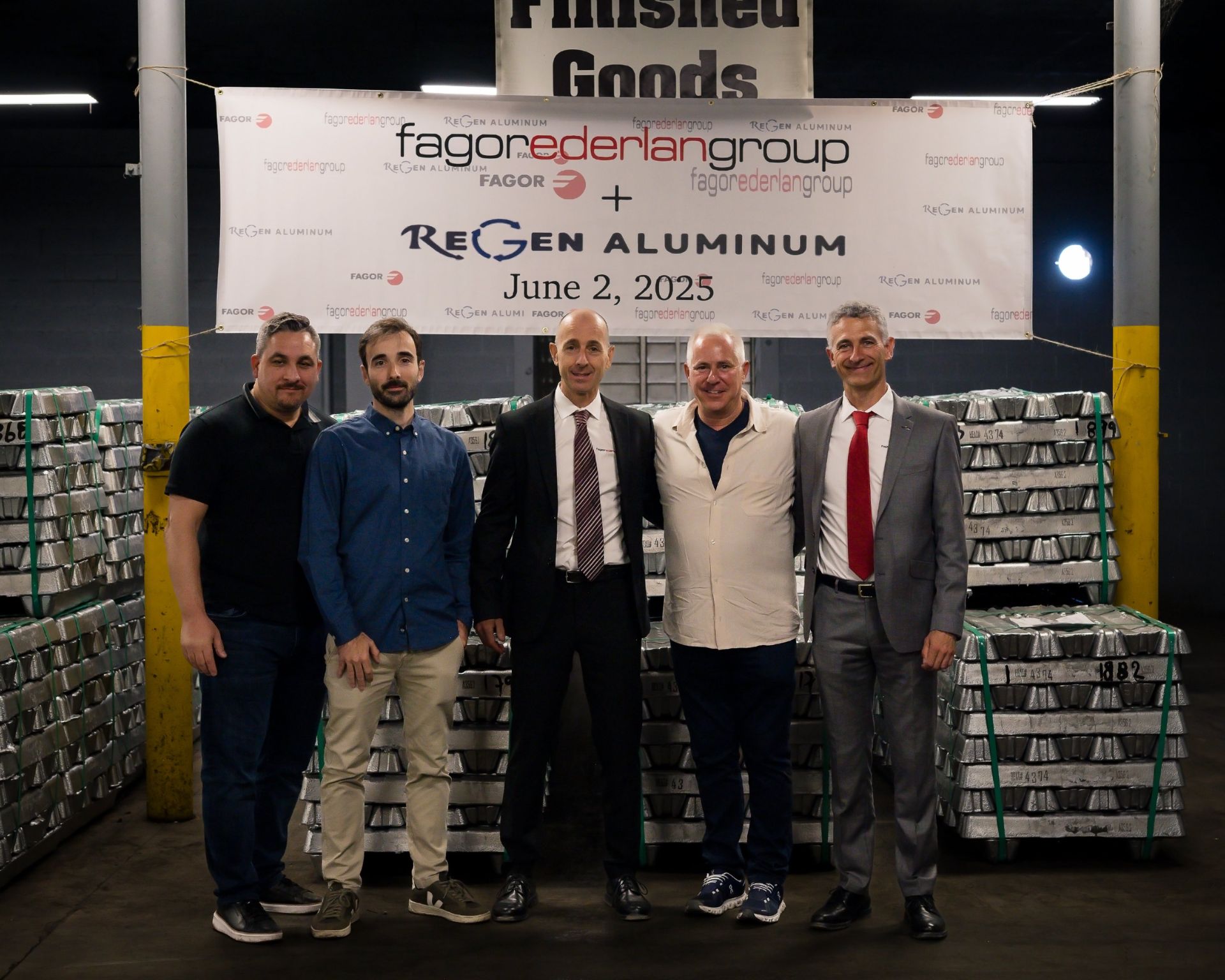Fagor Ederlan se hace con el 51% de la empresa estadounidense Regen Aluminum