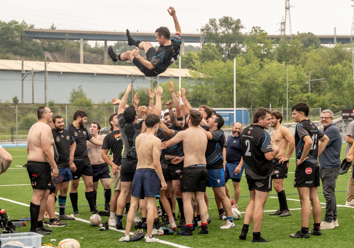 El IV Memorial Izar Beltzak de rugby se quedó en casa