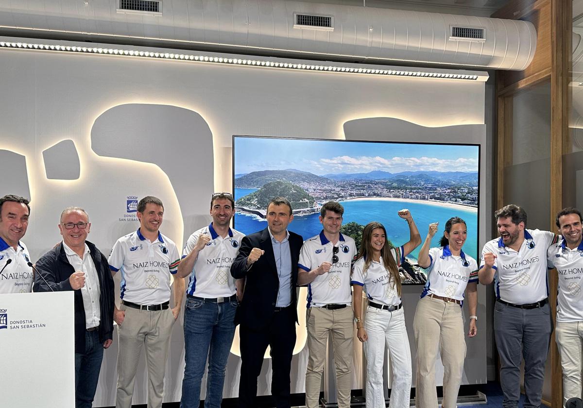 Una nueva travesía comienza: Naiz Homes se une a la trainera donostiarra