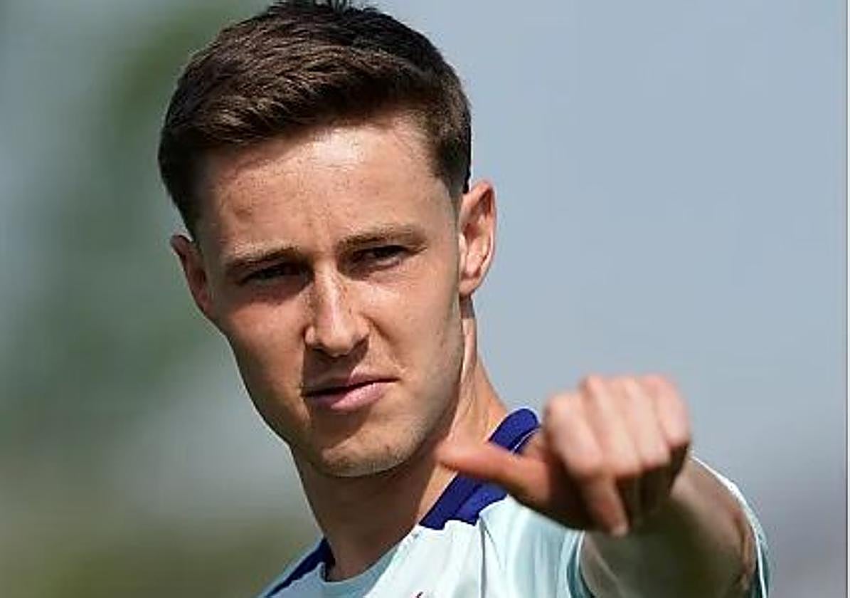 Beñat Turrientes, en esta concentración de la selección Sub-21