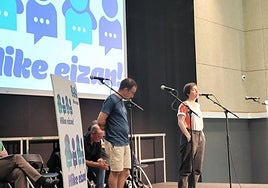 Hike eizan! bertso saioko irudietako bat.