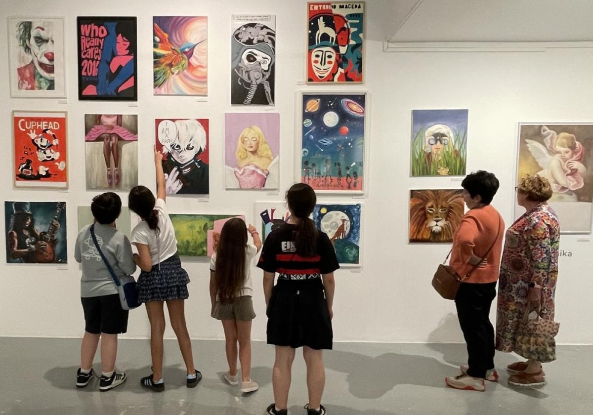 Las obras de las Escuelas de Arte llegan a Portalea