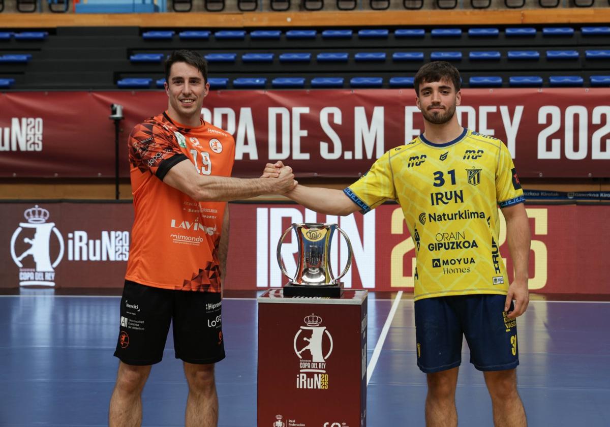 Borja Lombilla y Gorka Nieto, capitantes del ultimo duelo.