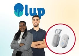 Apurva San Juan y Eneko Calvo, fundadores de LUP.