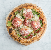 Una de las pizzas de Demaio.