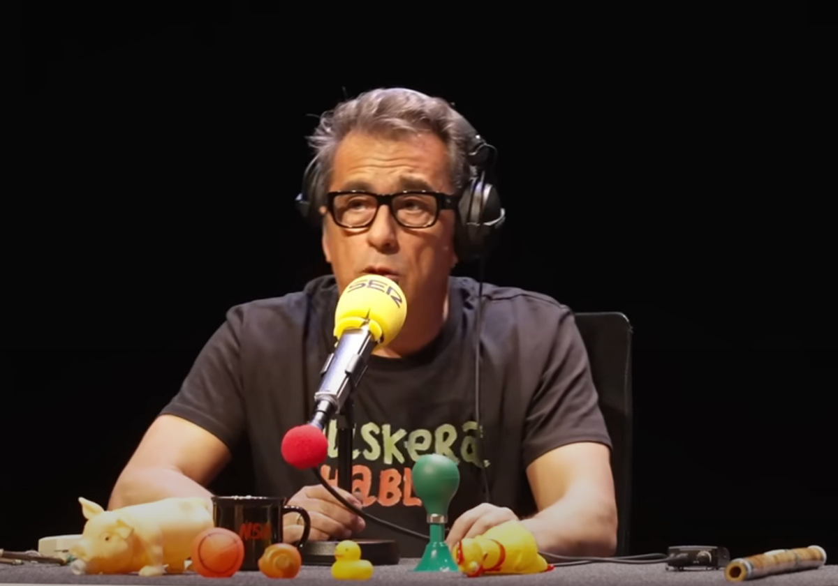 Andreu Buenafuente y su imitación al acento vasco: «Eso no es euskera»