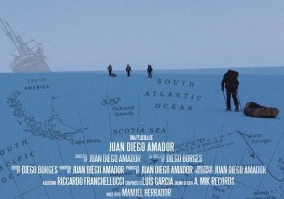 Cartel del documemental de Juan Diego Amador que ha competido en el festival nepalí.