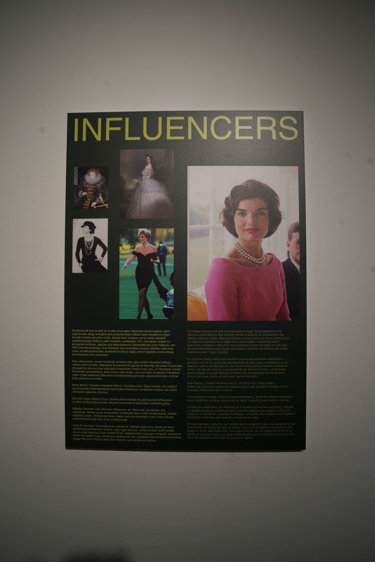 Las mejores imágenes de la exposición sobre &#039;influencers&#039; en Errenteria