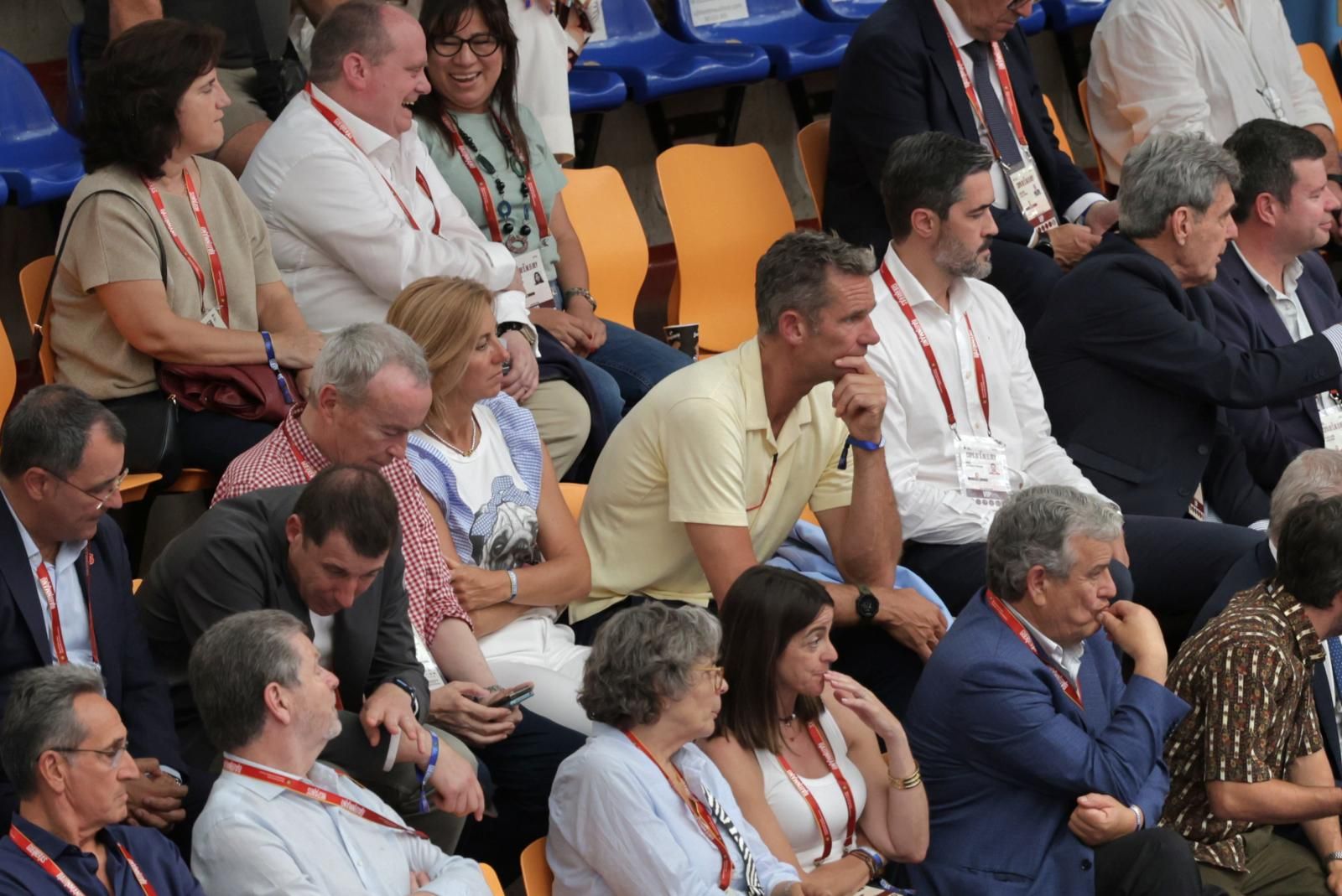 Iñaki Urdangarin y Ainhoa Armentia, en Irun