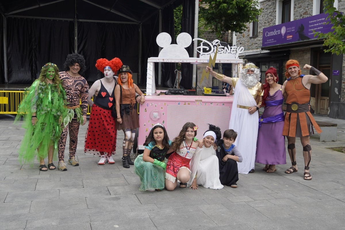 Carnaval callejero en Beasain