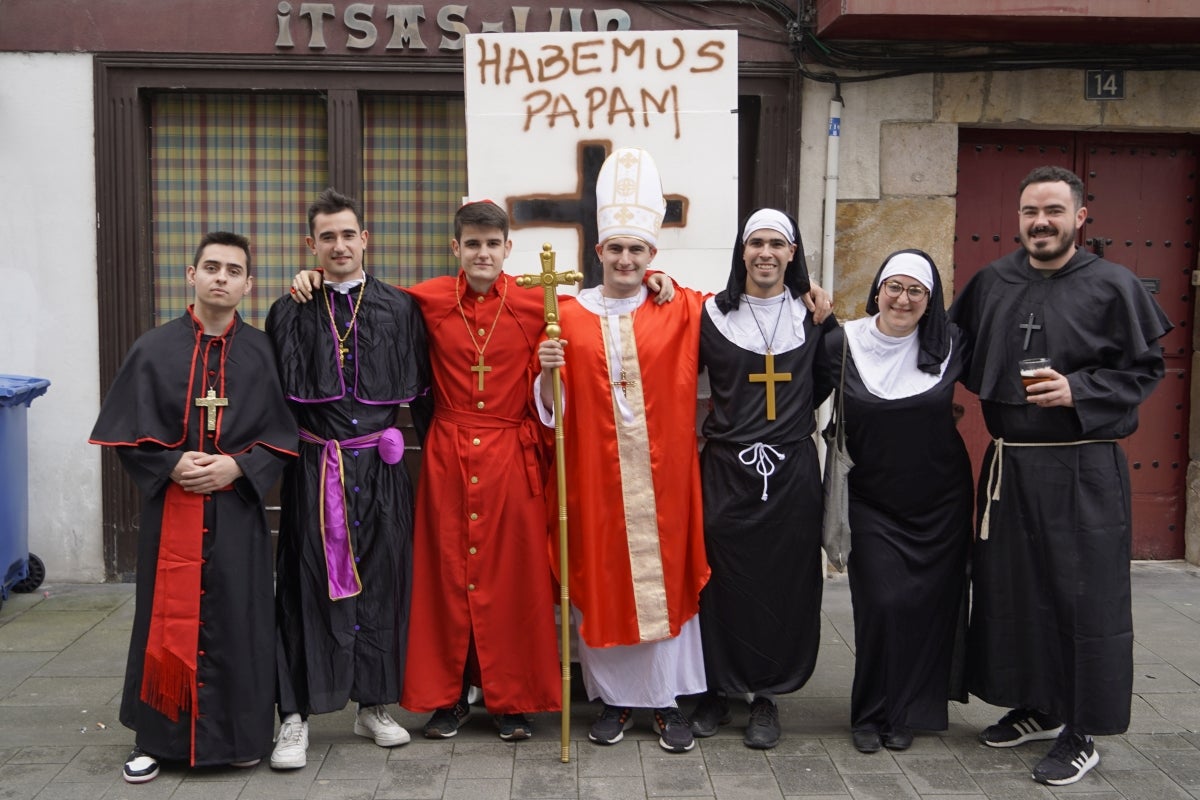Carnaval callejero en Beasain