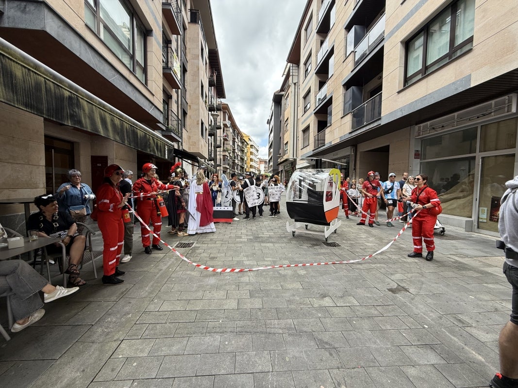 Carnaval callejero en Beasain