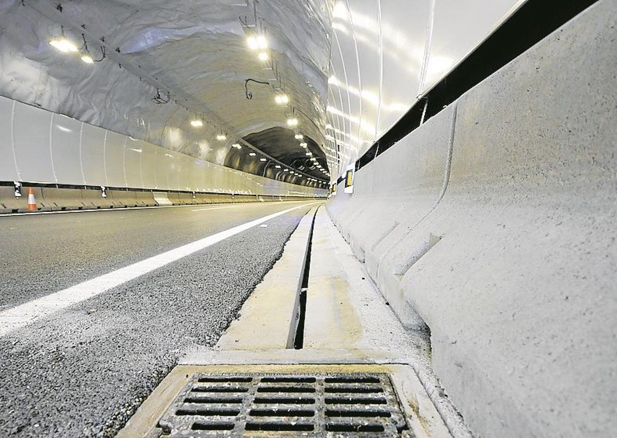 Imagen secundaria 1 - Las obras en los túneles de la A-15 encaran ya su último año tras una inversión de 95 millones