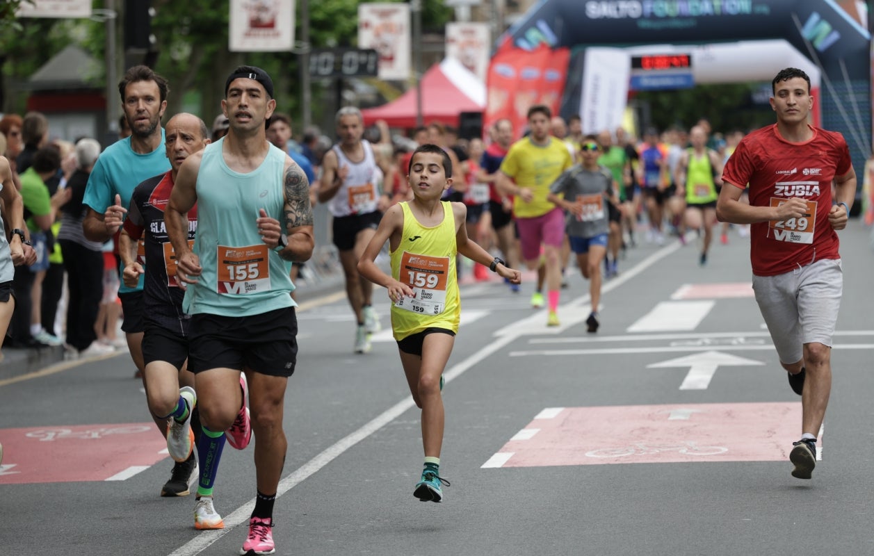 Gran ambiente en la &#039;Millas de Irun 5K&#039;