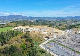 Las obras de la conversora están bastante avanzadas como se puede ver en esta imagen sacada por un dron.