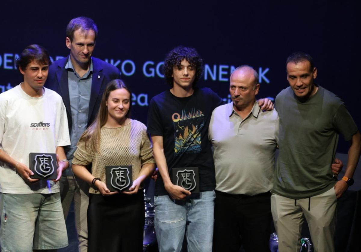 El Oiartzun brilló en la gala del fútbol