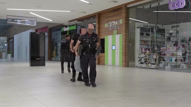 Así responde la Ertzaintza ante un incidente terrorista en Garbera