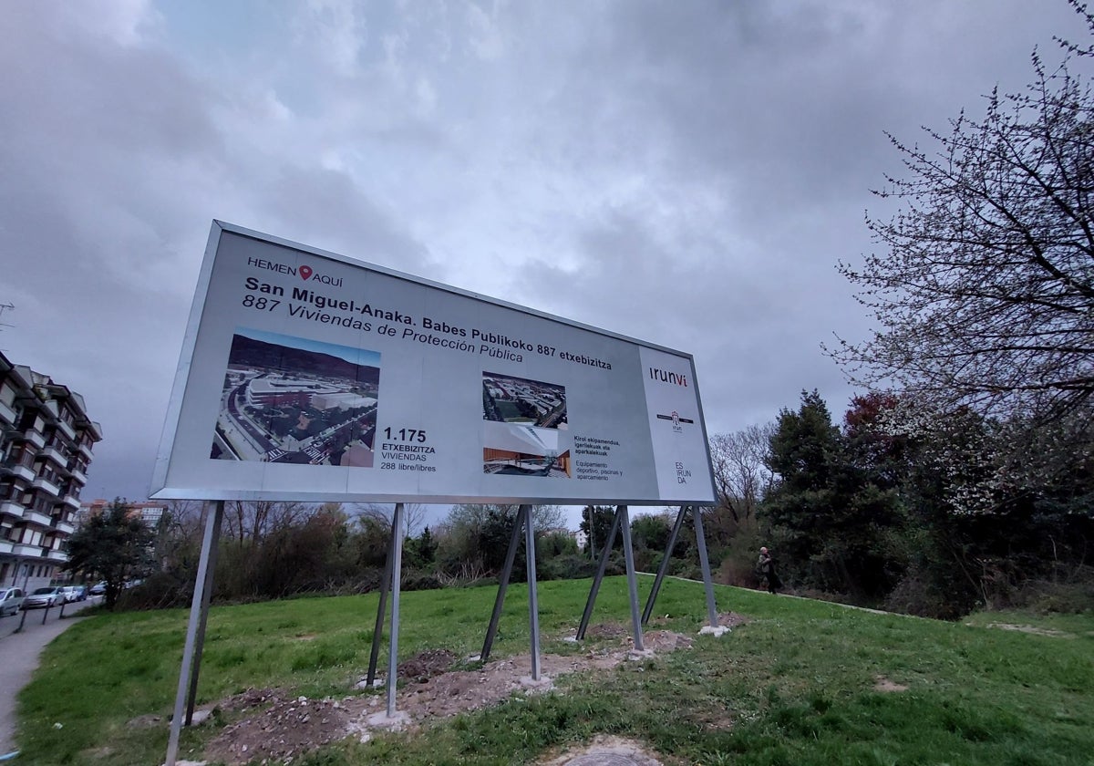 Irunvi adjudica por 7,9 millones una parcela de VPO en San Miguel Anaka y ya puede licitar la urbanización del ámbito