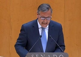 El discurso del PP sobre el euskera que provoca el abandono del PNV y EH Bildu en el Senado: «Ni una lección de los ofendiditos…»