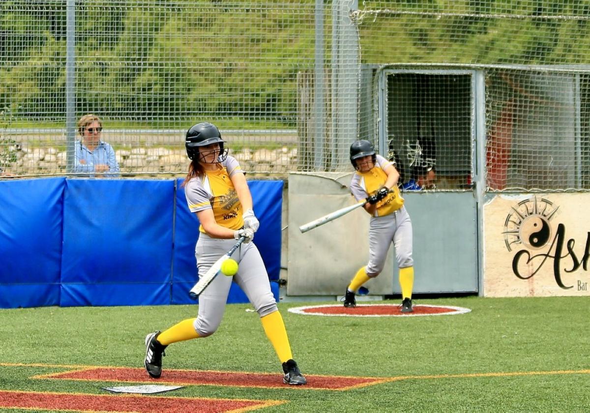 Las jugadoras oriotarras poco pudieron hacer ante el Dridma Madrid.