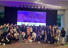 El acto de entrega de premios del año pasado reunió a un buen número de deportistas.