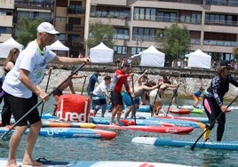 Por la mañana habrá varias competiciones de stand up paddle.