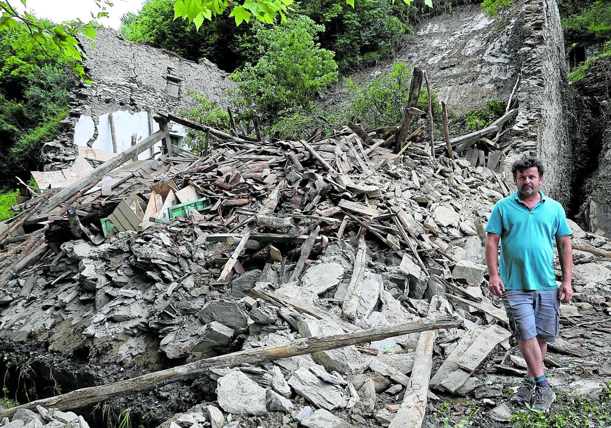 «He perdido el caserío que acababa de comprar y que estaba arreglando»