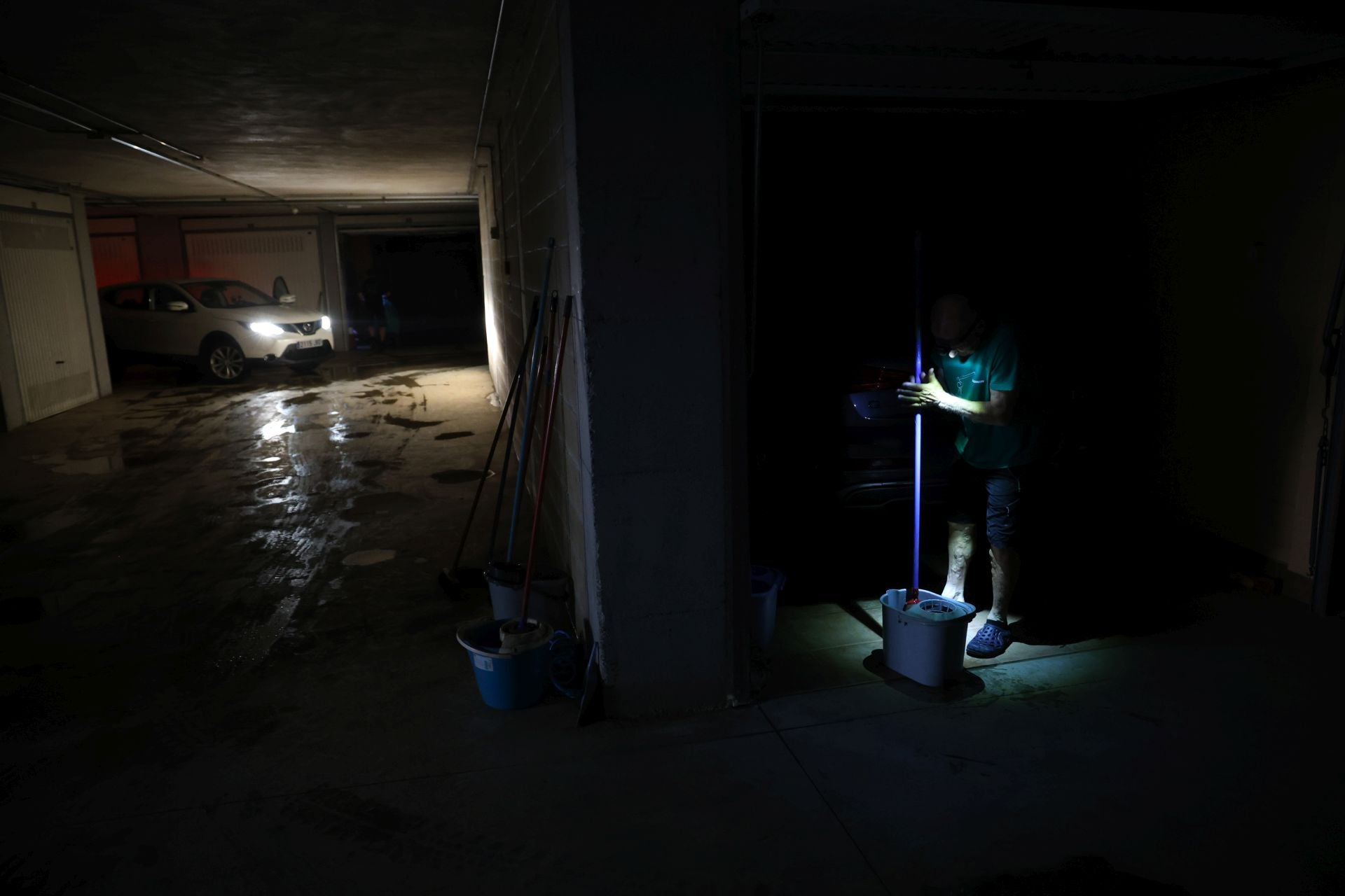 Las imágenes de los desperfectos que deja la tromba de agua en Tolosaldea y Goierri