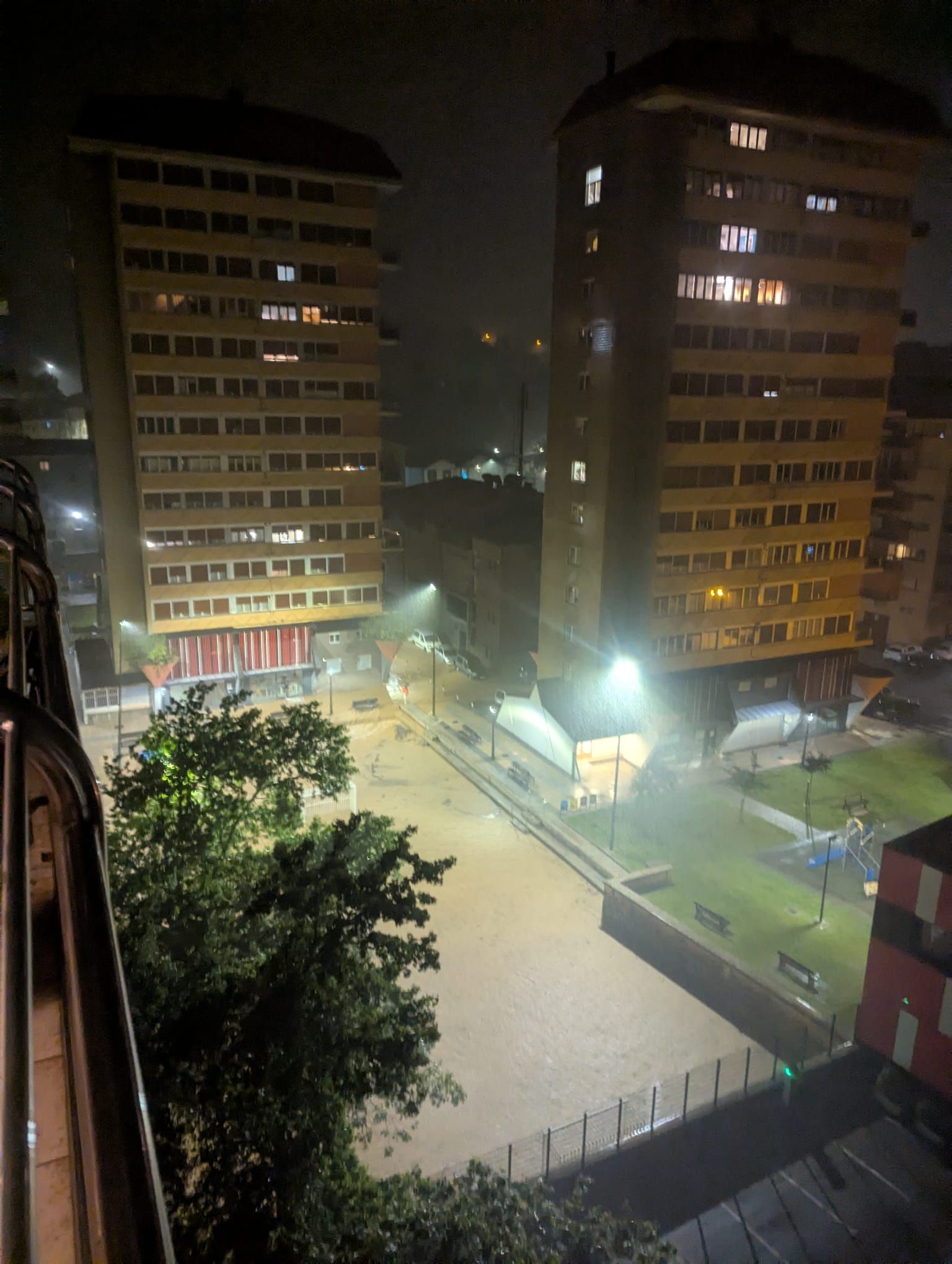 Las imágenes de los desperfectos que deja la tromba de agua en Tolosaldea y Goierri