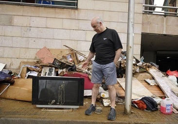Día de recuento de daños y limpieza: «Estaba reformando mi vivienda y tenía todo en el garaje; ahora irá a la basura»