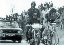 Merckx ganó la Vuelta de 1973 y se anotó la crono final entre Hernani y Donostia.