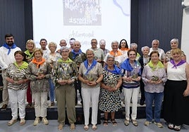 El fotógrafo legazpiarra Gorka Gómez recogió con su cámara los momentos más especiales del día, entre ellos, la del acto en honor a los voluntarios en activo.