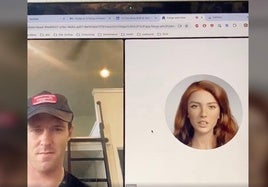 La imagen que ha compartido Jack Ryan de su entrevista de trabajo con una inteligencia artificial.