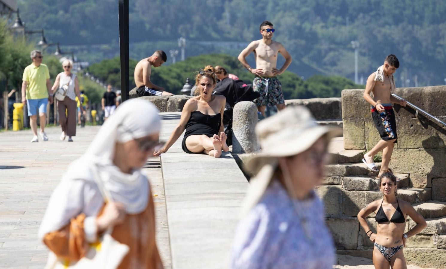 Primera ola de calor en Gipuzkoa