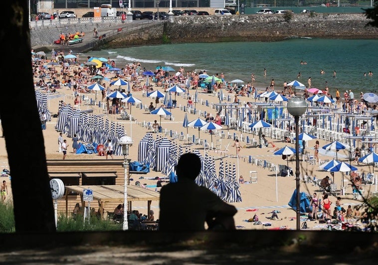 El interior de Gipuzkoa se cuece a 36 grados en una nueva jornada tórrida