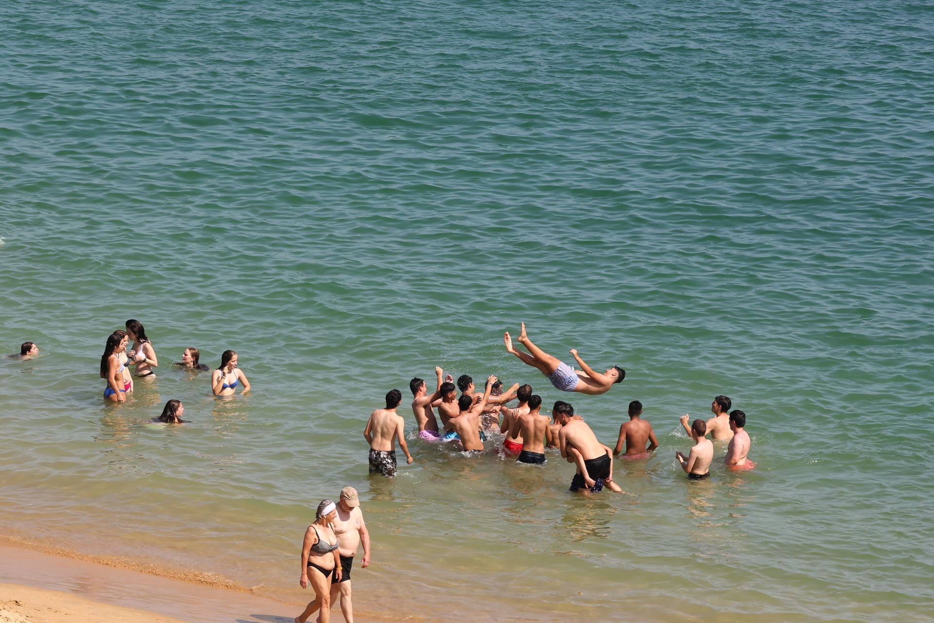 Otra jornada de calor abrasador