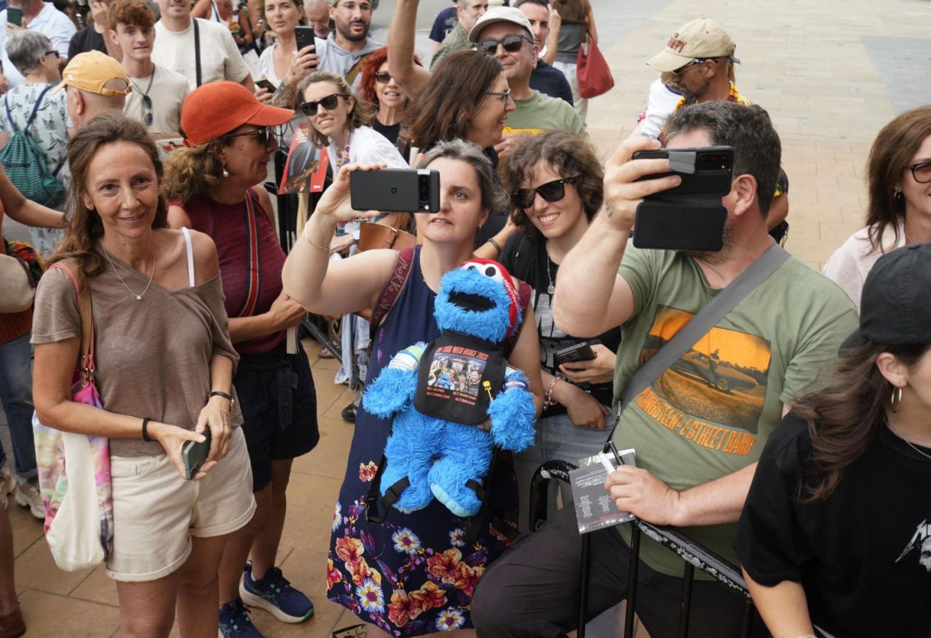 La llegada de Bruce Springsteen a San Sebastián