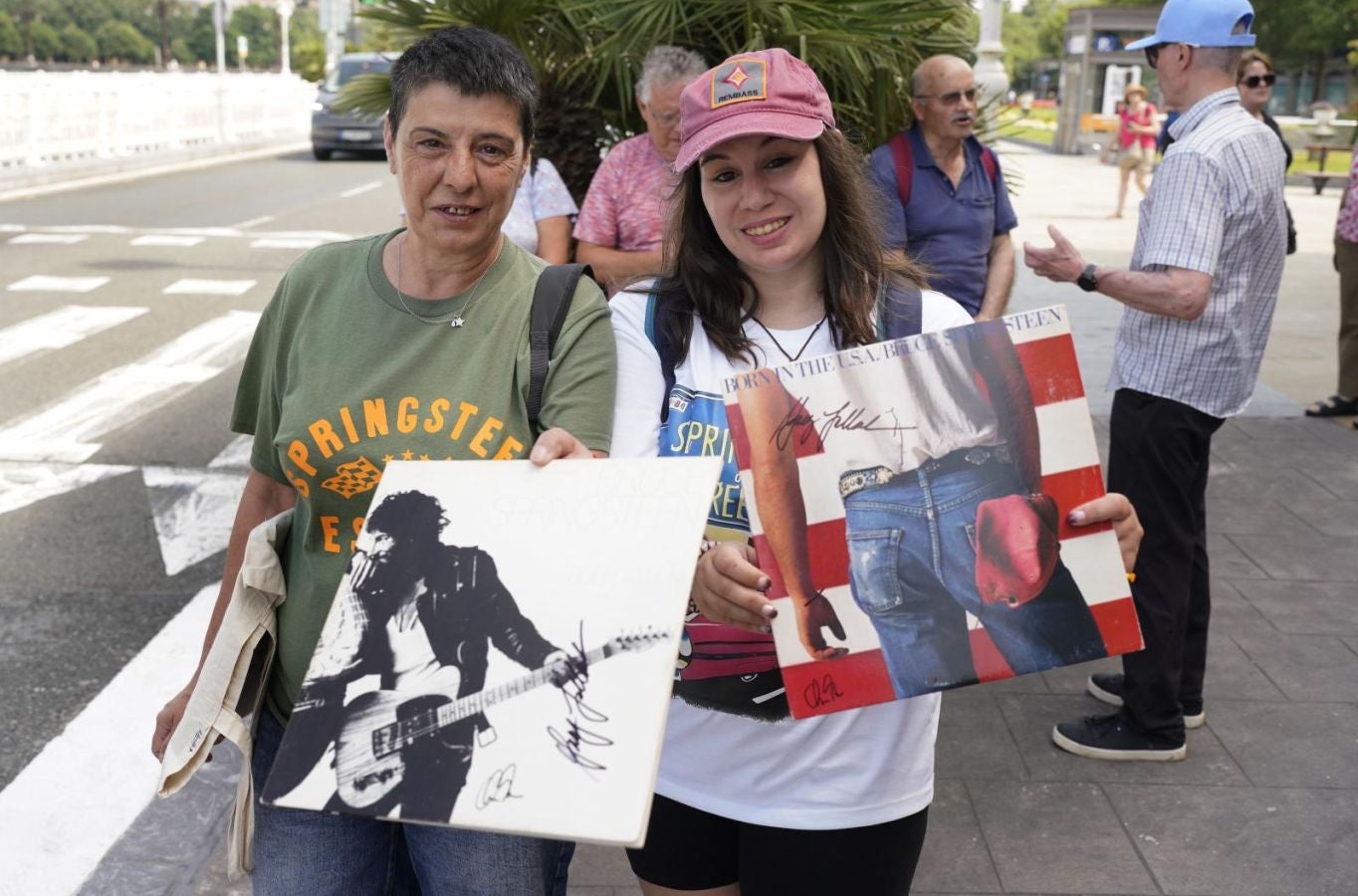 La llegada de Bruce Springsteen a San Sebastián
