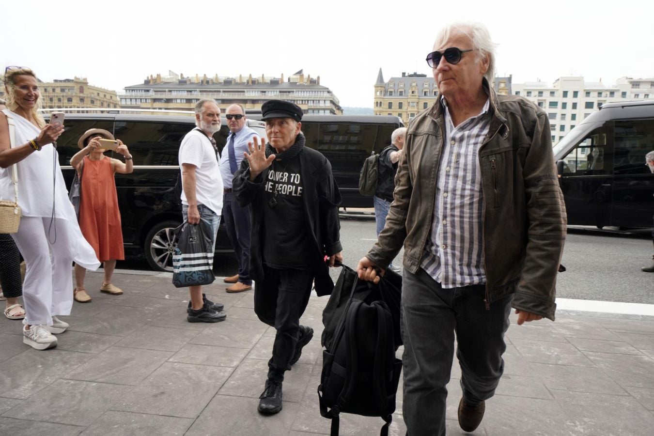 La llegada de Bruce Springsteen a San Sebastián